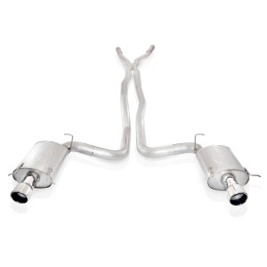 Cadillac CTS Performance Exhaust - Stainless Works - Cat Back, X-Pipe, Chambered Mufflers, High-Flow Cats, 4in Tips - `04-`07